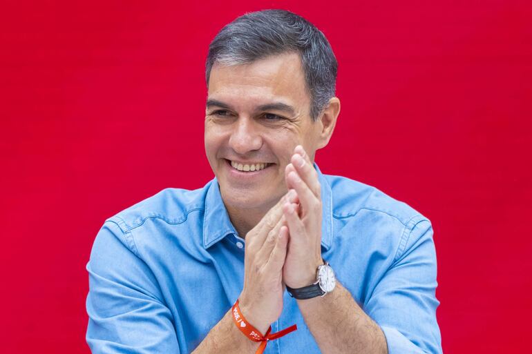 Pedro Sánchez, presidente en funciones del Gobierno español y líder del Partido Socialista.