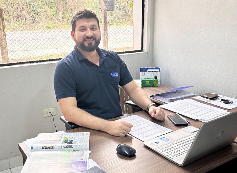 Ing. Daniel Gallardo, director de G.A. Ingeniería, destaca la labor que efectúa la empresa a favor de la industria en el país.