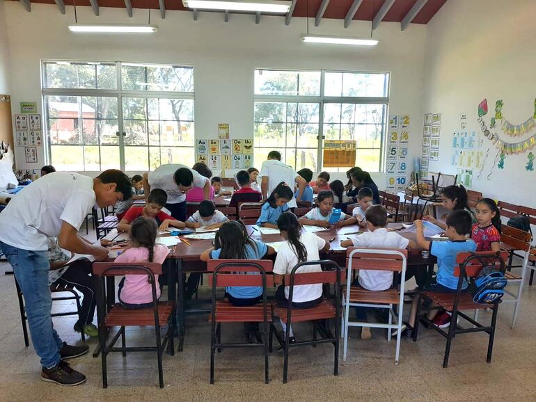 
La escuela San José Obrero de la colonia del mismo nombre es una de las instituciones donde se desarrolla el programa Escuelas Abiertas 