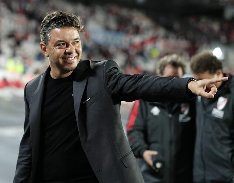 Marcelo Gallardo, 47 años, entrenador argentino.