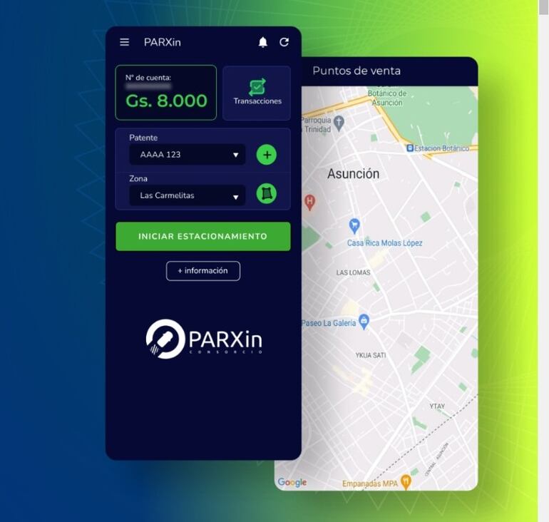 Desde mañana se espera que usuarios descarguen la app del estacionamiento tarifado en Asunción y empiecen a utilizarla en modo de prueba, anunciaron desde Parxin.