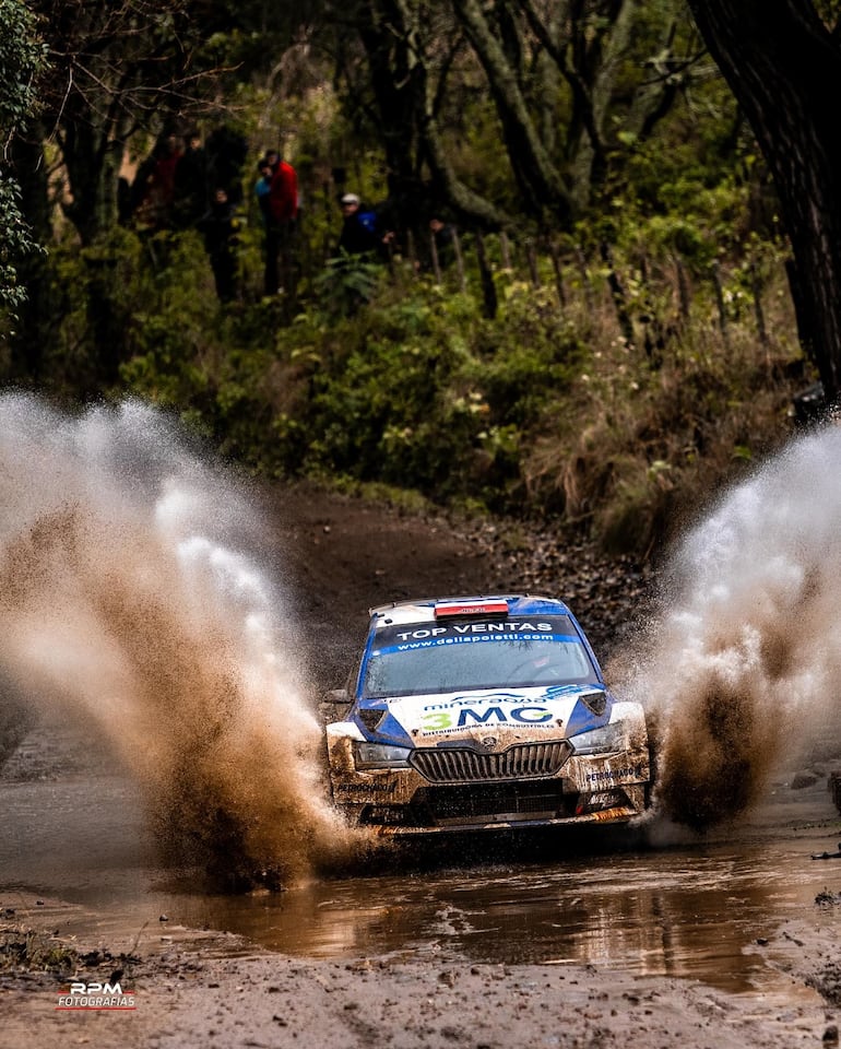 Posición 12 en la general para Jorge Raúl García y José Díaz, con el Skoda Fabia Rally2.