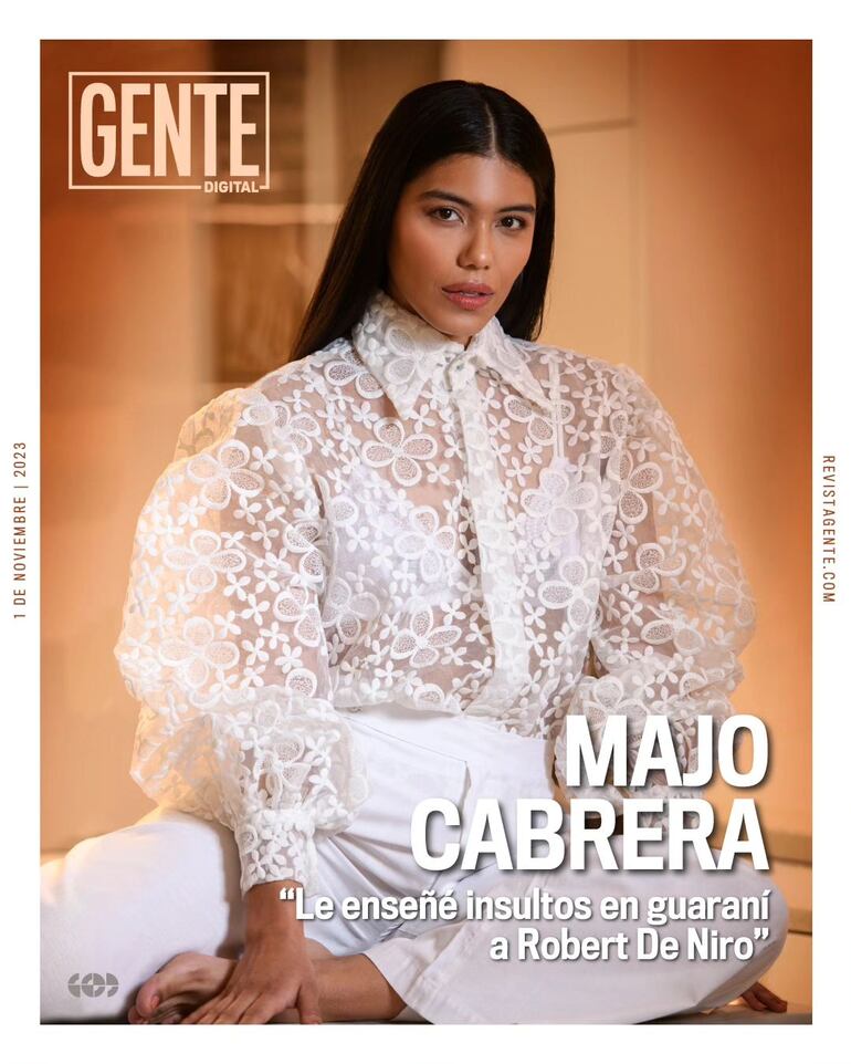 ¡Hermosa y talentosa! Majo Cabrera en la portada de Gente.