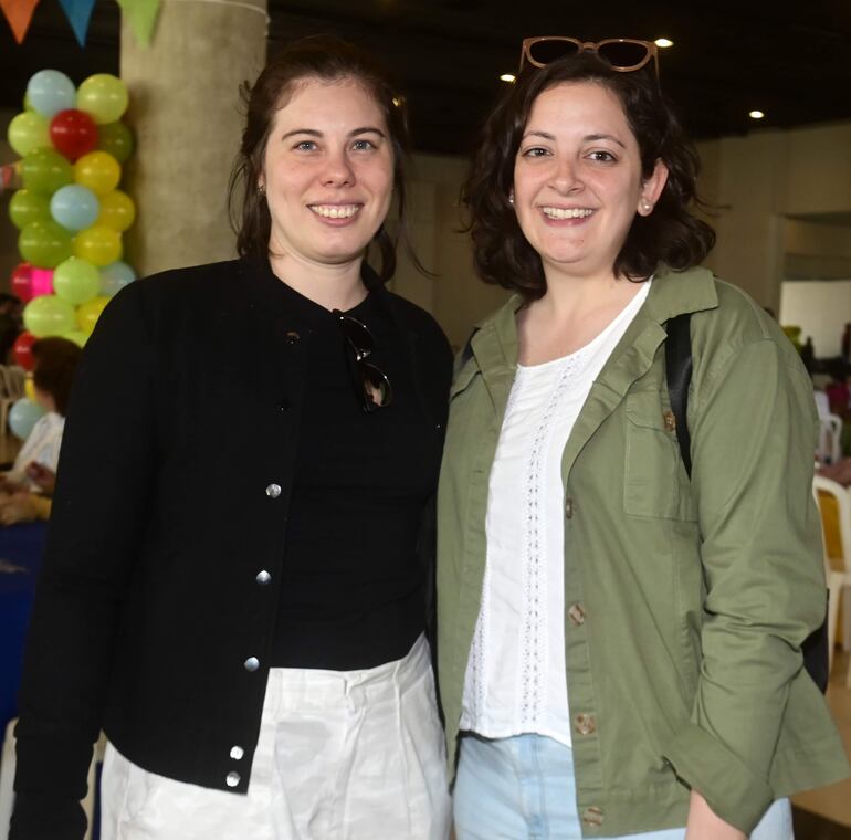 Belén Escauriza y Paula Heisecke.