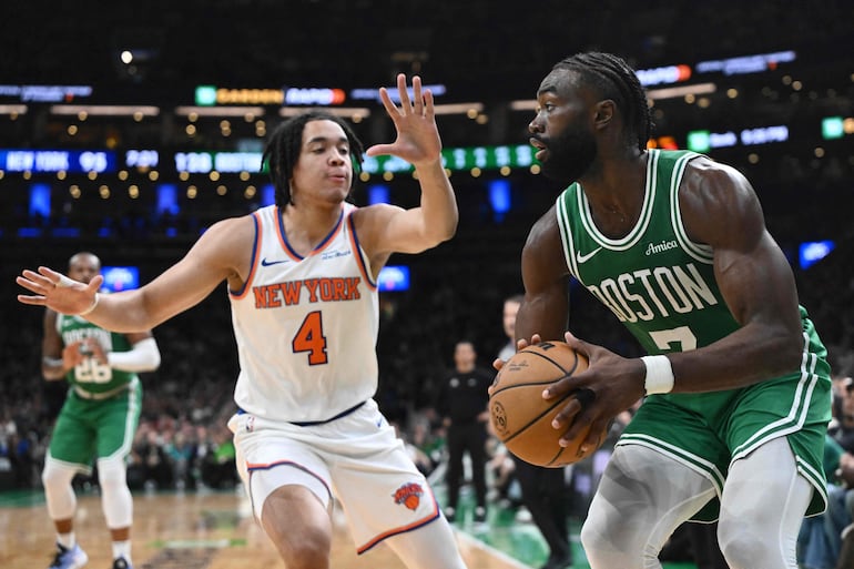 Los Boston Celtics debutaron ganando en la NBA ante los New York Knicks