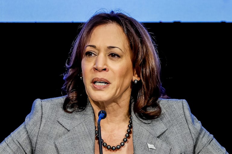 La vicepresidente de EE.UU. Kamala Harris.