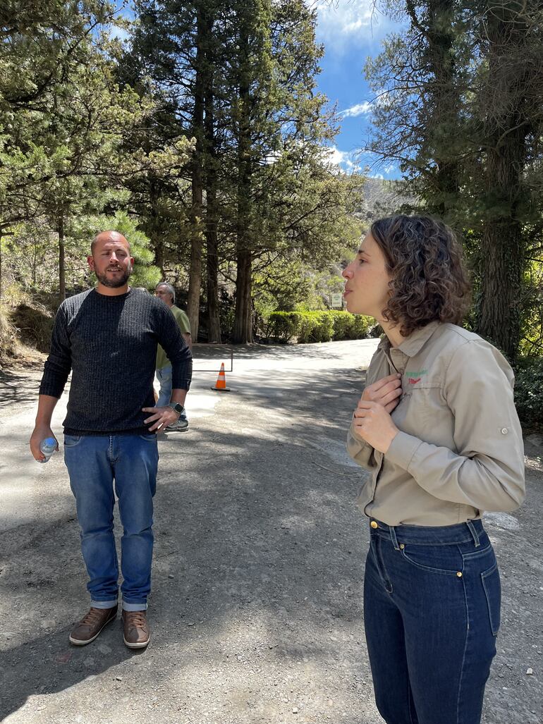 Gerardo Tisera y Virginia Ramírez, excelentes guías para conocer Mendoza.