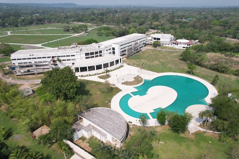 Vista aérea del Cream, ubicado en la ciudad de San Bernardino. 