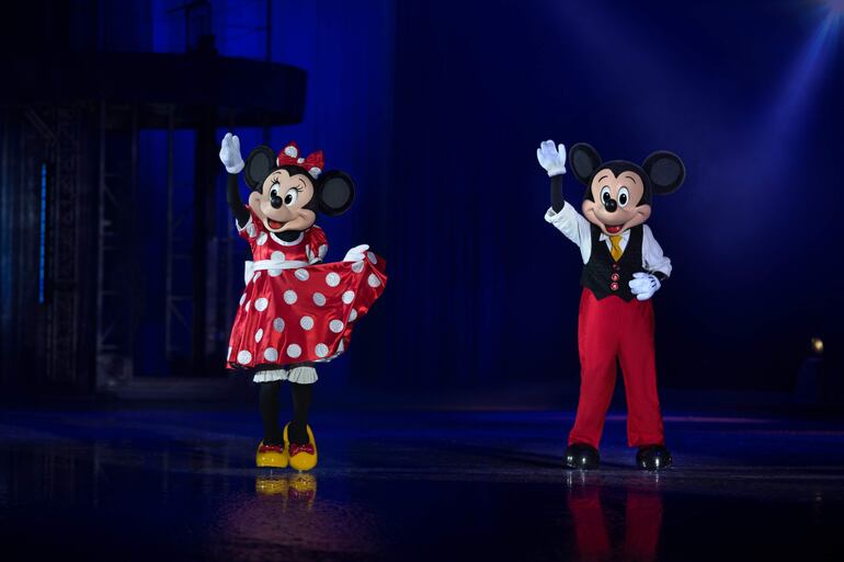 Mickey y Minnie junto a otros emblemáticos personajes formarán parte del espectáculo "Disney On Ice: 100 años de emoción".