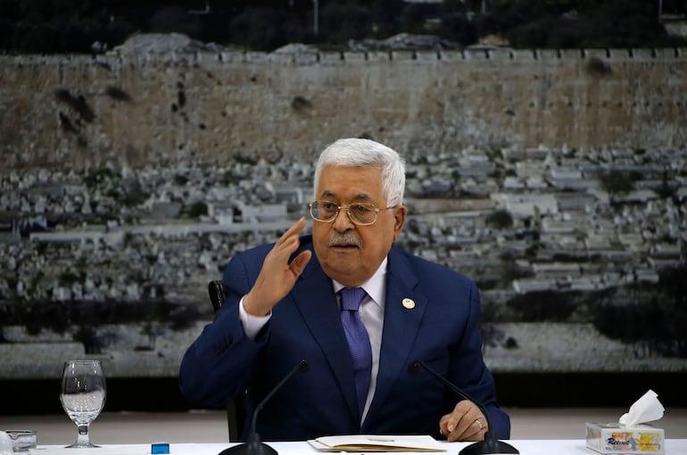 Mahmud Abas, presidente de la Autoridad Palestina.