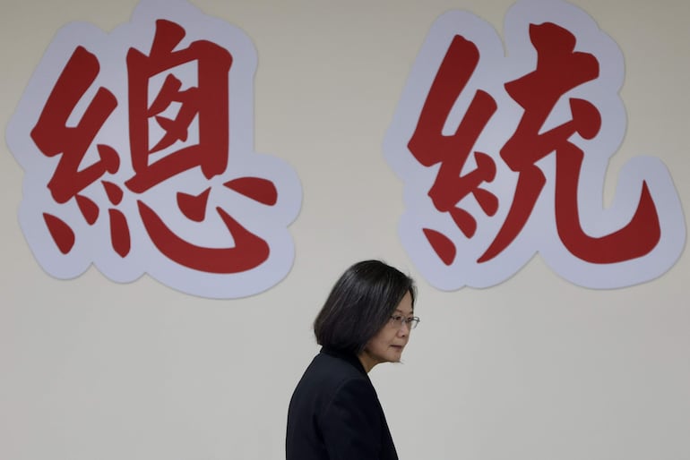 Tsai Ing-wen, presidenta de Taiwán.