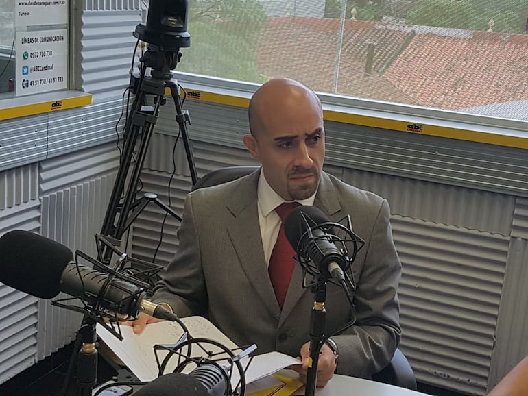 Alejandro Buzó, jefe de Prevención Contra Incendios.