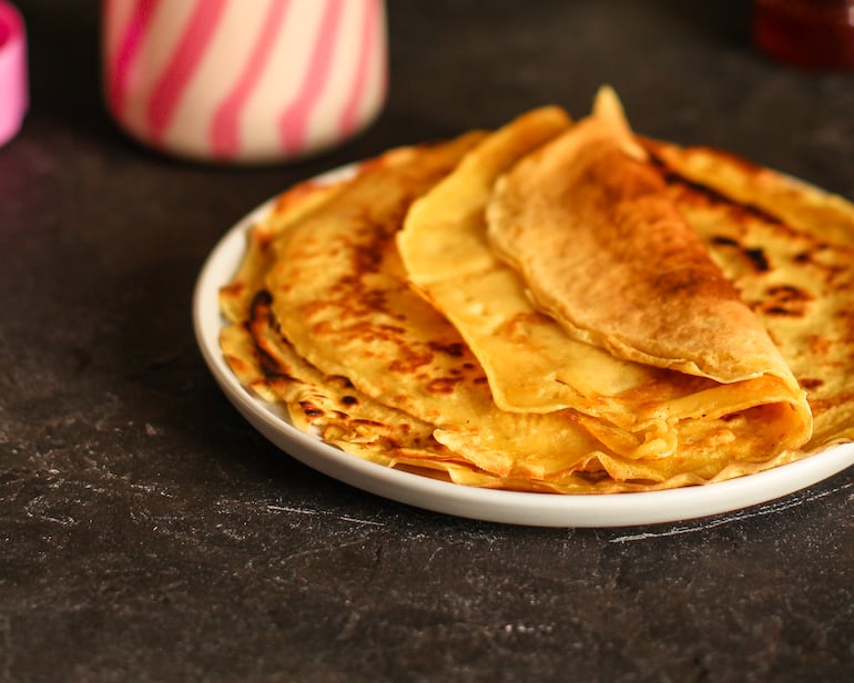 Crepes de zapallo.