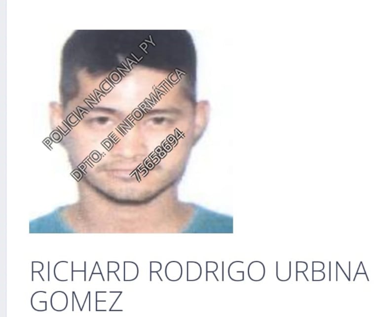 Richard Rodrigo Urbina, alias Ka'i, asesinado en Yby Pytã