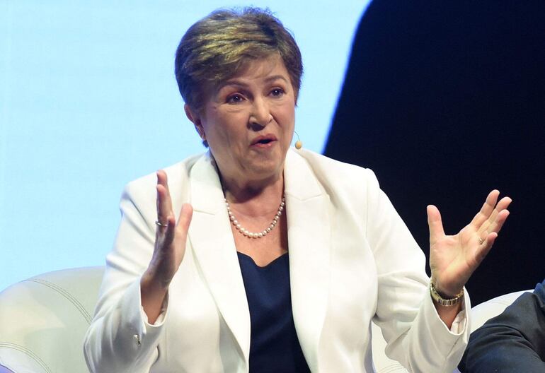 La directora gerente del Fondo Monetario Internacional (FMI), Kristalina Georgieva.