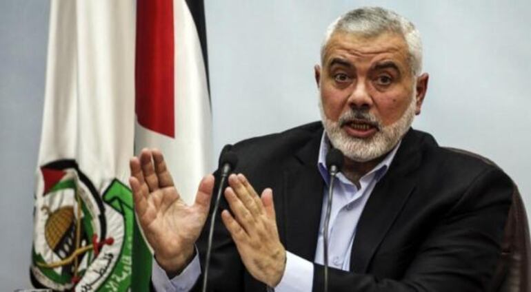 Ismail Haniyeh, líder de la facción islamista palestina Hamás.