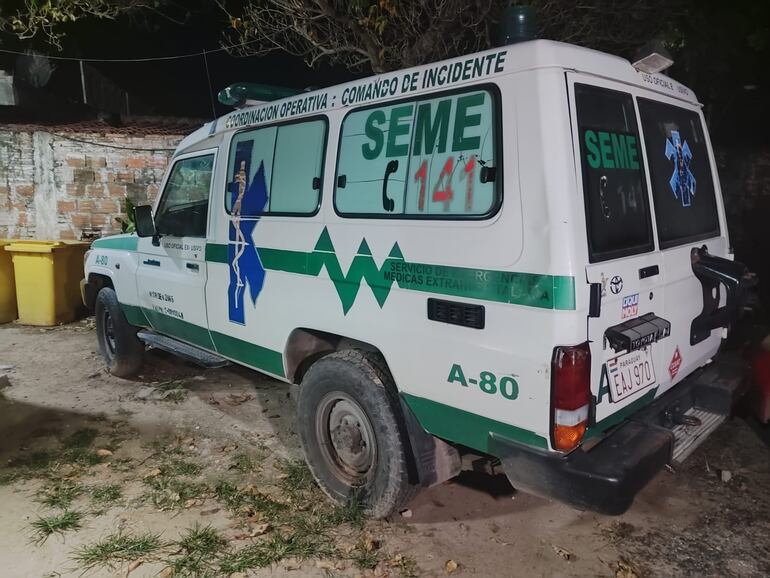 Según la denuncia de los pobladores, la única ambulancia del Centro de Salud de Nanawa está descompuesta desde hace tres meses.