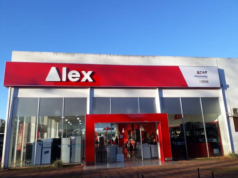 Alex cuenta con 80 tiendas distribuidas en distintos puntos del territorio nacional.