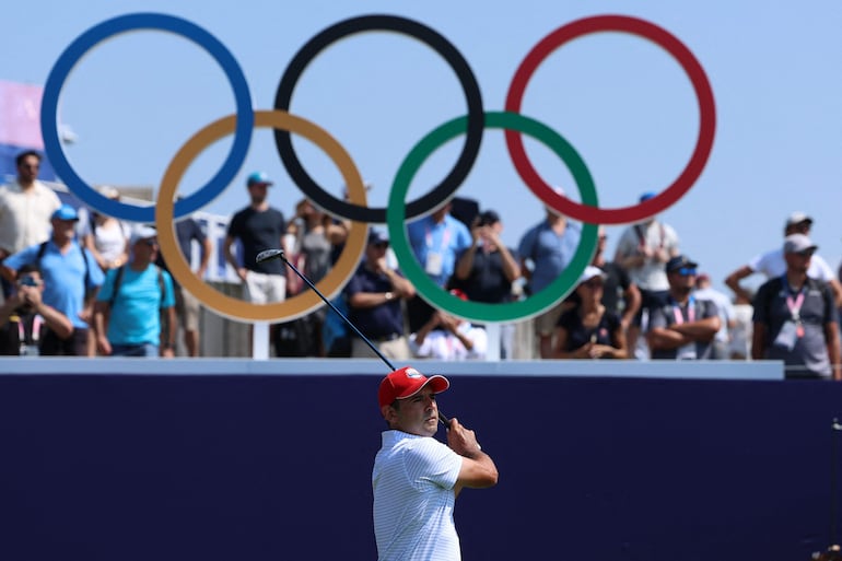 El golfista paraguayo Fabrizio Zanotti debuta en los Juegos Olímpicos París 2024.