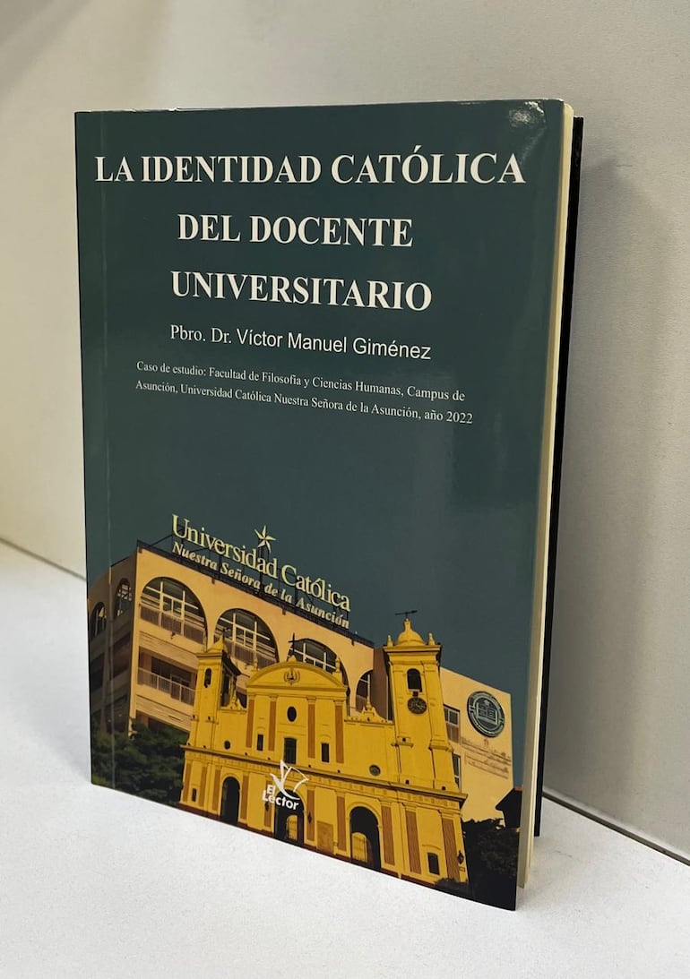 Portada del libro sobre identidad y religión del docente.