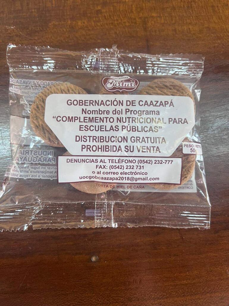 Las galletitas supuestamente contaminadas con orina de gato