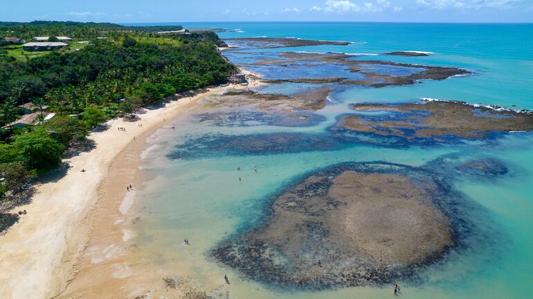 Praia do Espelho, Bahia, Brasil.