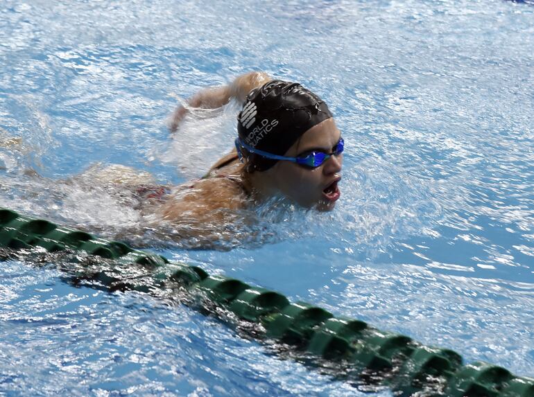 Luana es la referente de la natación femenina en nuestro país y va para hacer historia en París 2024.