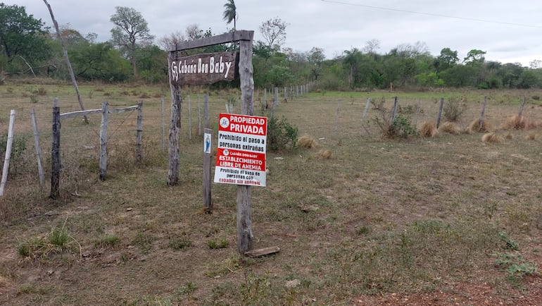 “Cabaña don Baby” se llama hoy la ex estancia San Pablo, ubicad en Loreto, Concepción.