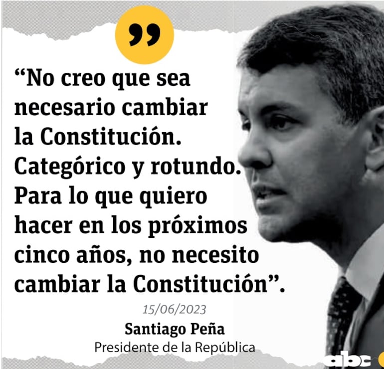 Santago Peña sobre la reforma.