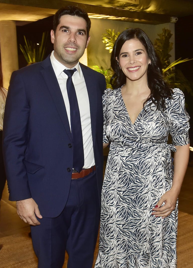 Rodrigo Frachi y Natalia Maidana.