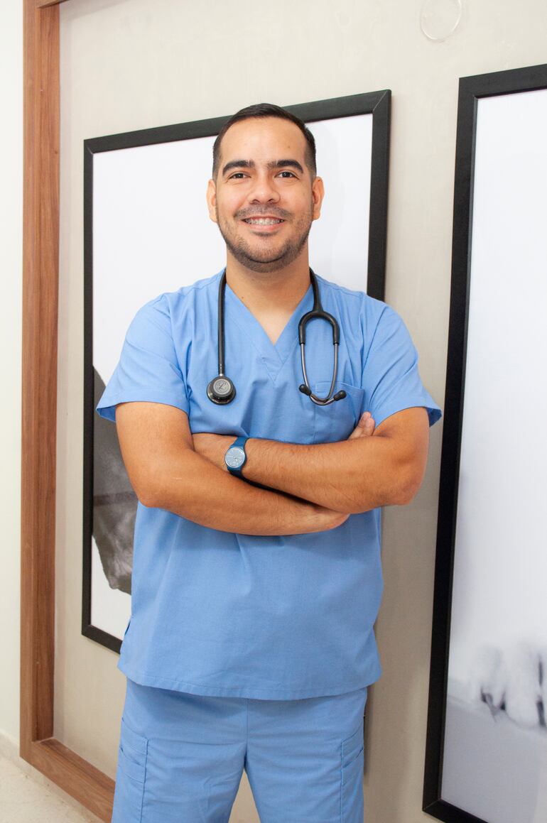 El doctor Daniel Blanch Correa, veterinario.