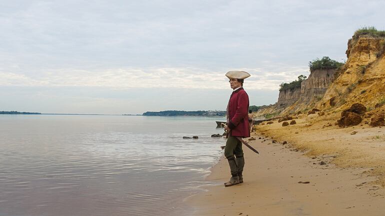 Daniel Giménez Cacho en la película "Zama", de Lucrecia Martel, basada en la novela homónima de Antonio Di Benedetto.