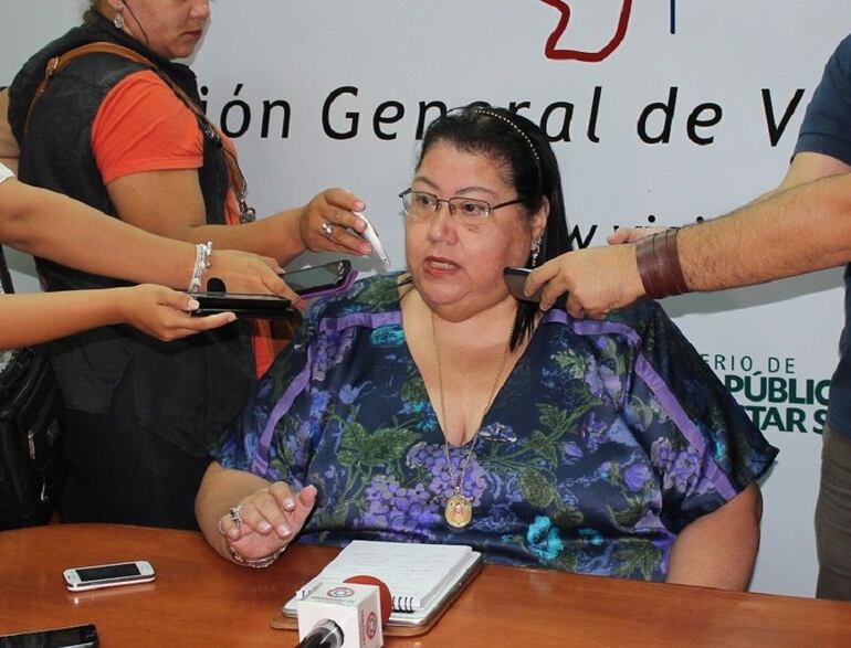 Agueda Cabello, exdirectora de Vigilancia de la Salud.