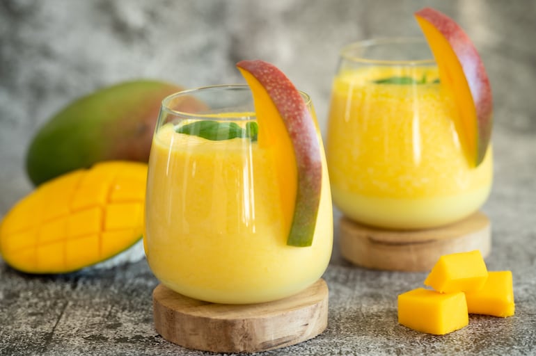 Lassi de mango.