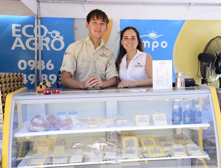 Los quesos de Procole también están disponibles en la feria de Bimbo.