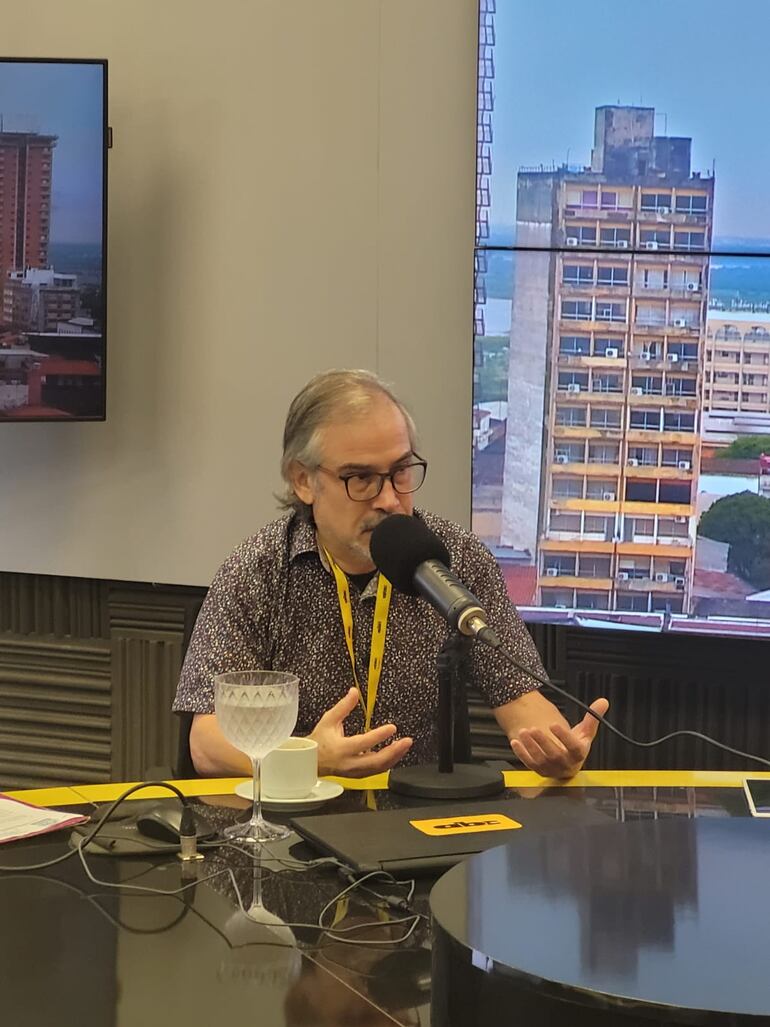 Pelao Carvallo, presidente de Feipar, en estudios de ABC Cardinal.