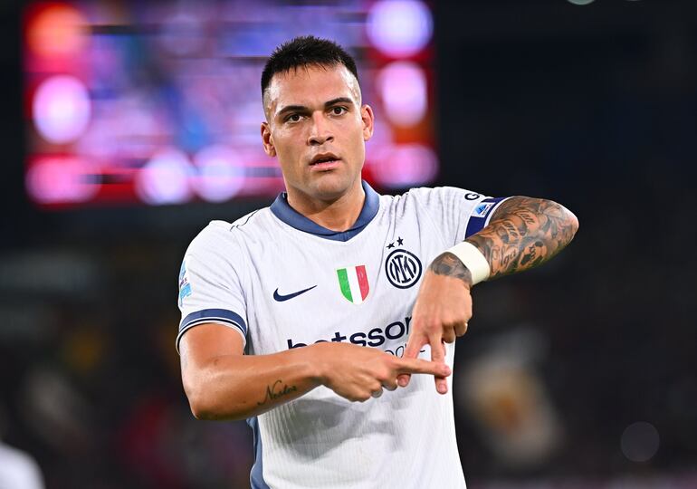 Lautaro Martínez, 27 años, goleador del Inter.