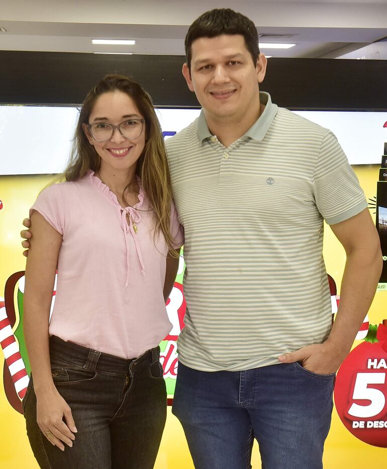 Pablina Patiño e Isidro Llano.