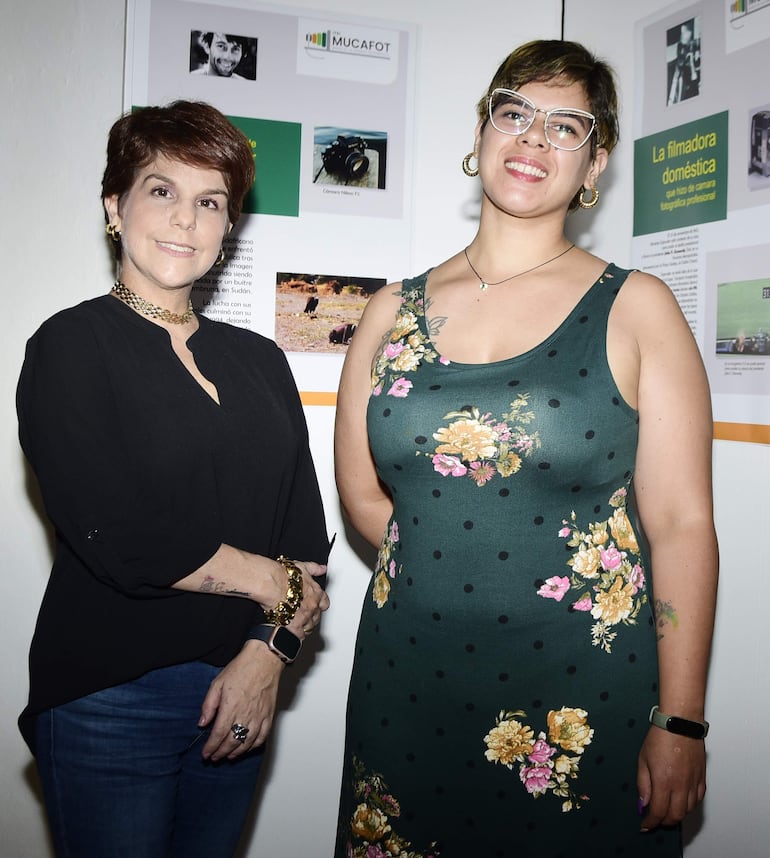 Cristel Hennefrund y Teresita Olmedo. 