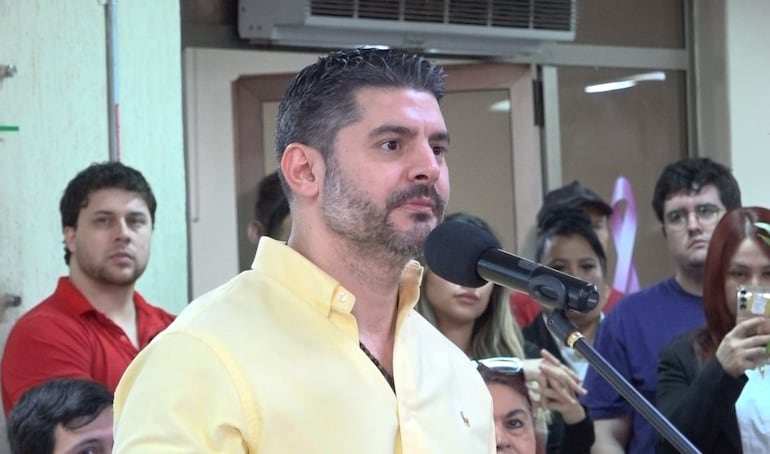 Óscar "Nenecho" Rodríguez (ANR- cartista), imputado intendente de Asunción.