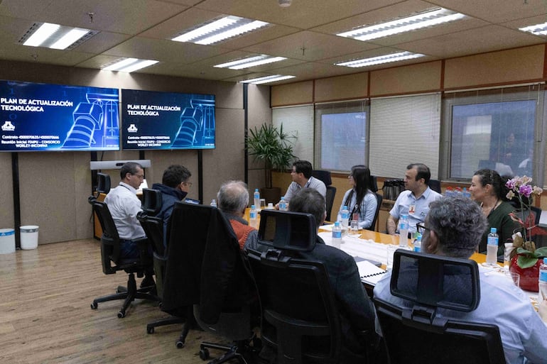 Proceso del Plan de Actualización Tecnológica de Itaipú.