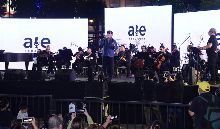 Ricardo Flecha fue otro de los artistas invitados de esta gala.