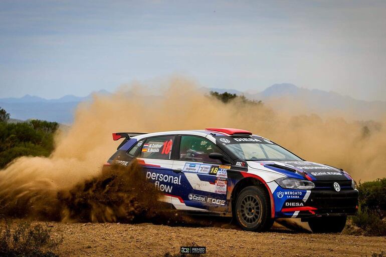 Luego de competir en Argentina y Brasil, Migue Zaldívar junto a Diego Cagnotti, ya está listo para el rally boliviano.