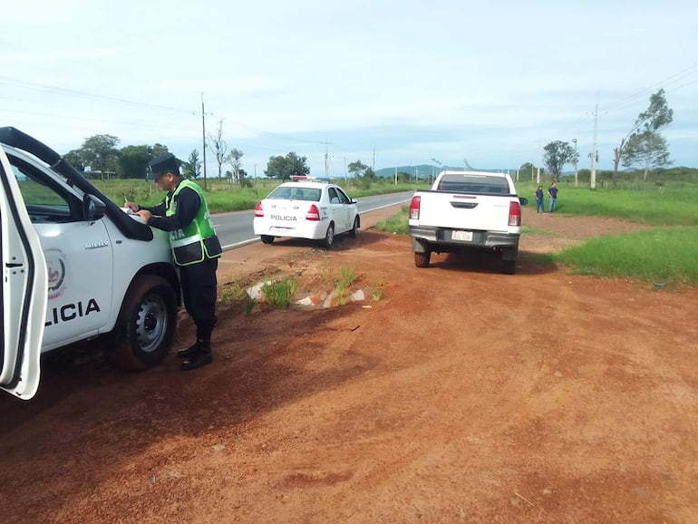 En el lugar se constituyeron efectivos policiales de Criminalística y de la División de Investigación Criminal de Paraguarí.