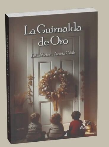 Portada del libro "La guirnalda de oro", que será presentado en la Manzana de la Rivera.