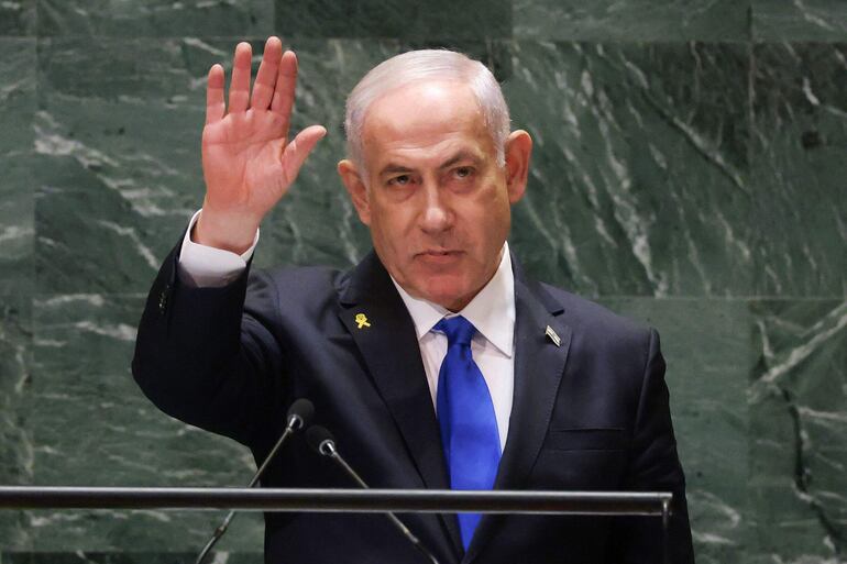 Benjamin Netanyahu, primer ministro de Israel.