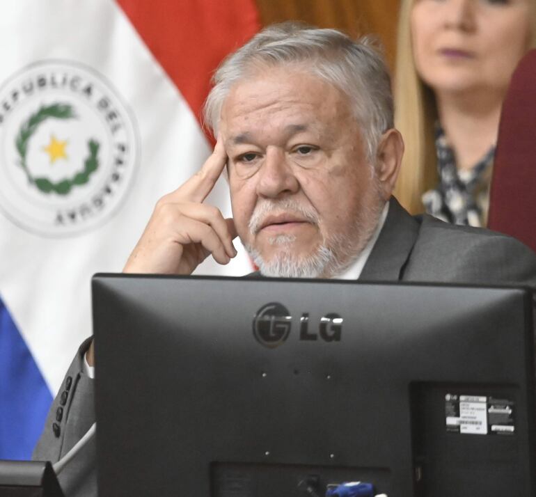 Jorge Brítez, presidente del Instituto de Previsión Social.