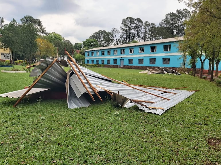 Temporal en Itapúa.