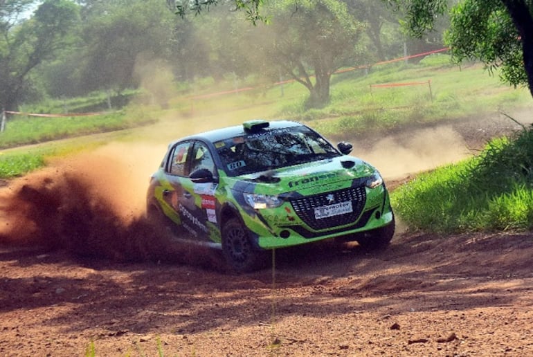 Miguel Franco y Pedro Sosa estarán en carrera con el Peugeot 208 Rally4.