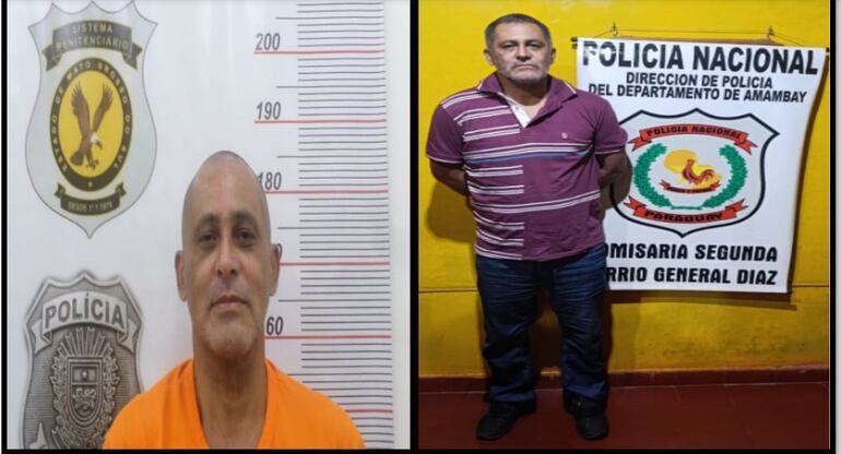 Joelcio Márquez de Souza, alias Tiro Certo, detenido en Pedro Juan Caballero, quien luego fue expulsado del país y entregado a las autoridades del Brasil.